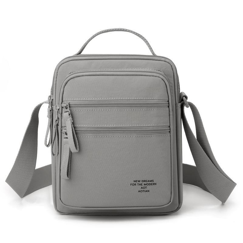 Мужская многосекционная наплечная сумка, уличная сумка