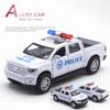 Мини-полицейская машина Ford в масштабе 1/32, Мини-полицейская машина Toyota, модель автомобиля с откатным механизмом Мини-полицейская машина, литая под давлением модель автомобиля, литая под давлением игрушечная машина