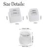 10Pcs Square/Round Silicone Chair Leg Caps Floor Protectors  Feet Pads Mute Solid Table Leg Cover Anti-slip Pad 1.8/2.8/2.5cm