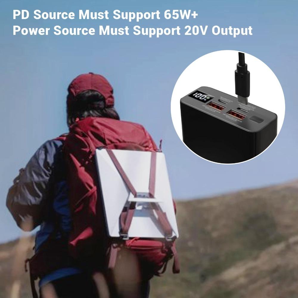 IP68 Water Resistant Satellite Type C to DC Power Cable Indoor Use and Outdoor Use