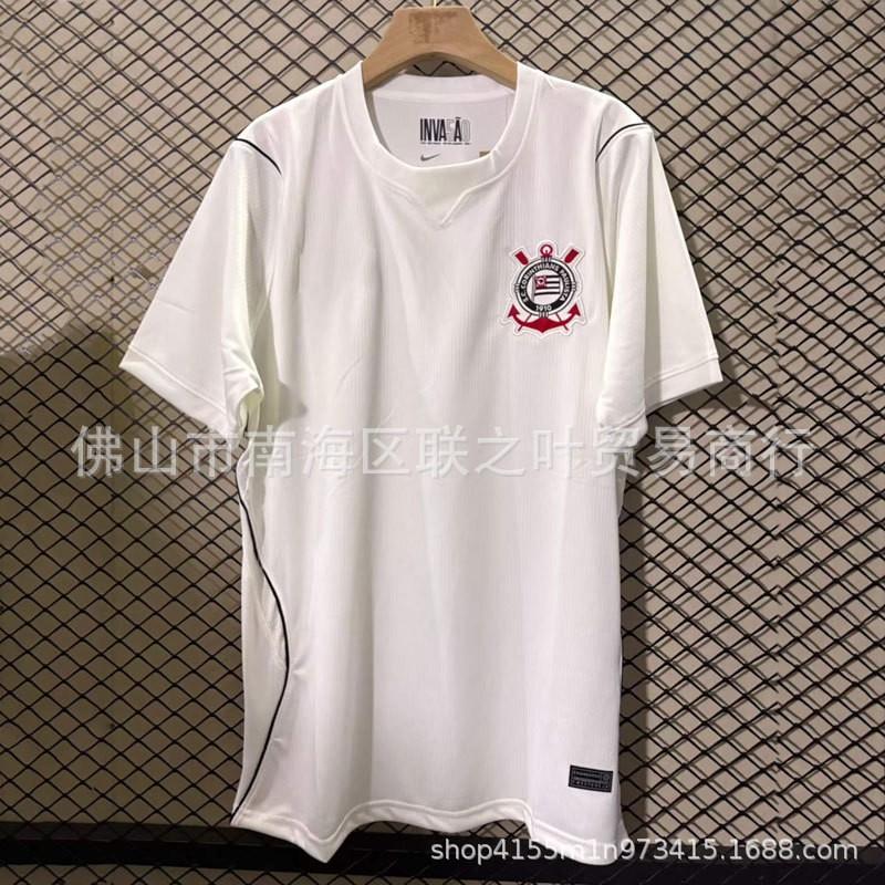 2026 2027 Corinthians Home Away Soccer Jersey Short Sleeve Football Shirt Men Adult Size S To XXL