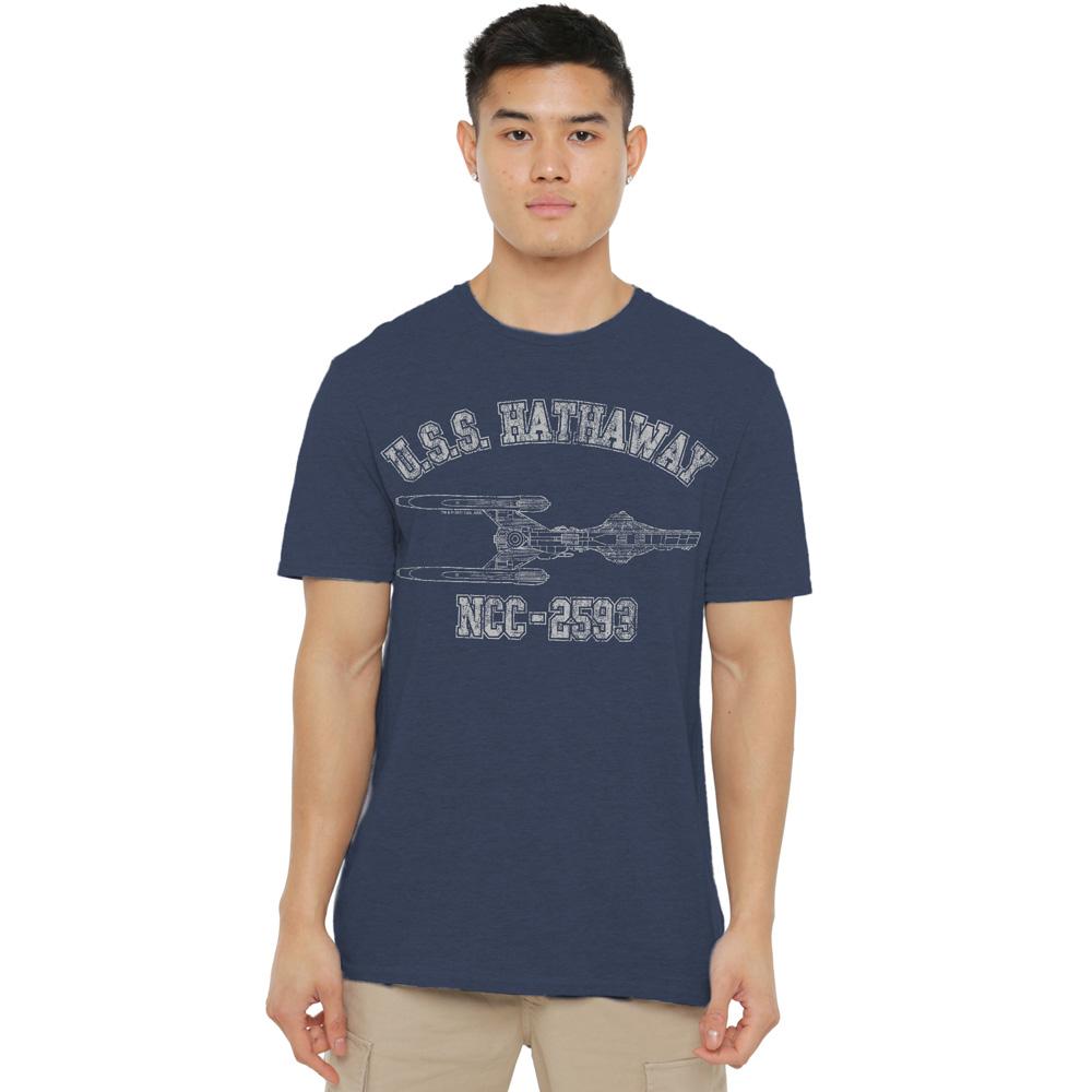 Star Trek Unisex Adult Hathaway Athletic T-Shirt