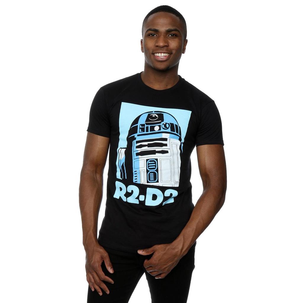 Star Wars Mens R2-D2 Poster T-Shirt