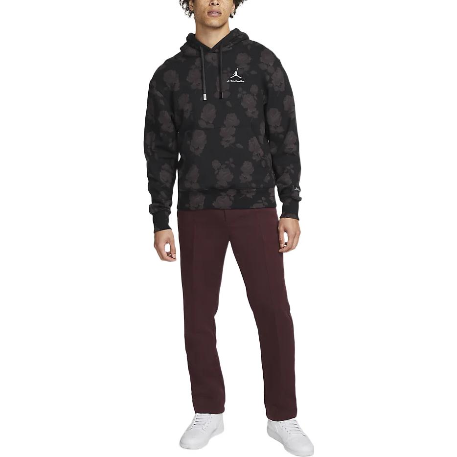 Мужские повседневные однотонные прямые брюки A Ma Maniere X Jordan, красные DJ9751-652