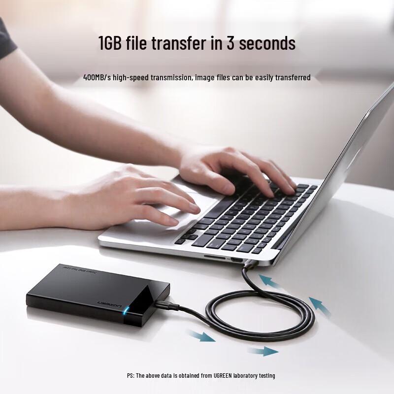 Ugreen Быстрозарядный кабель данных USB 3.0 на Type-C