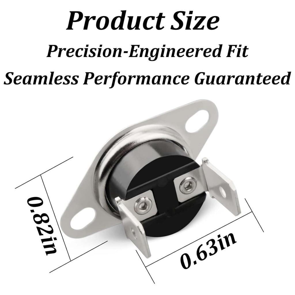 Для KSD-40LC 70 Термостат Тепловой Предохранитель Переключатель для Микроволновой Печи GE, Нормально Замкнутый