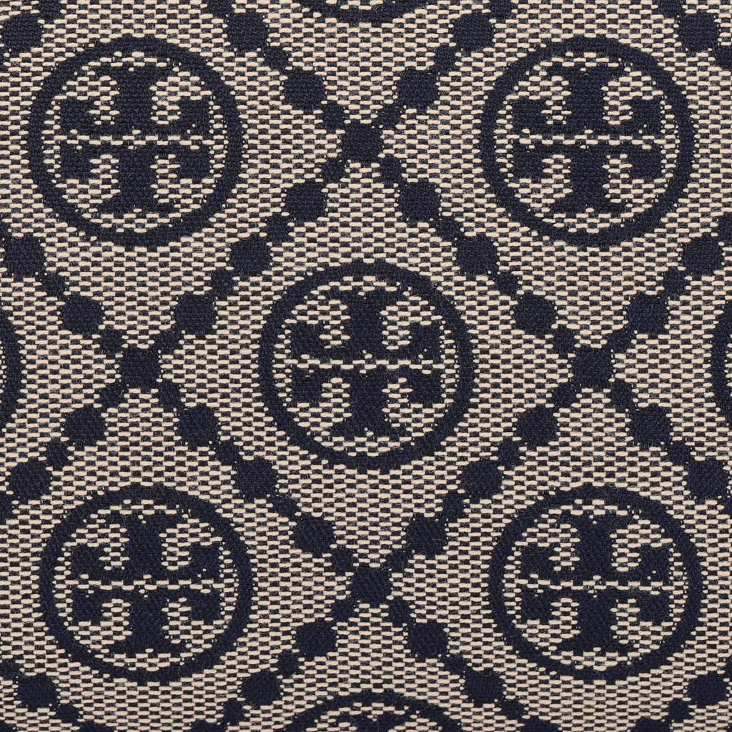 Tory Burch T Monogram Perry Logo Print Adjustable Detachable Shoulder Tote Bag Women Tote Navy-Blue 178177-405