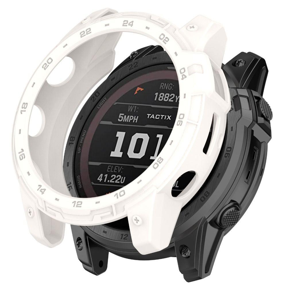 Защитный чехол Frame TPU Screen Protector New Edge Shell для умных часов Garmin Tactix 7 AMOLED