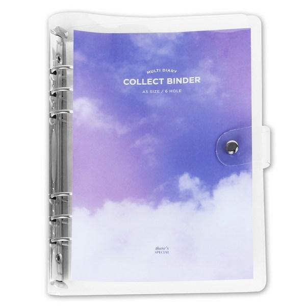 Theres A5 Transparent Binder 6-hole, 30 Sheets, 1 Pocket, 1 Piece