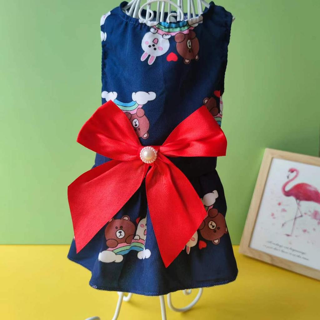 Spring/Summer Pet Clothing Pet Skirt Dog Clothing Dog Skirt Cute Princess Pet Skirt Cat Skirt