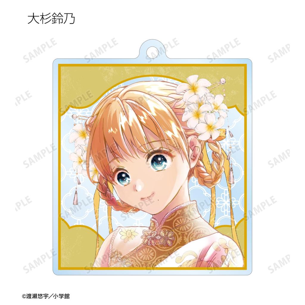 Fushigi Yuugi Yuu Watase Illustrations Chinese Costume Trading Acrylic Keychains Box of 12 Ver.