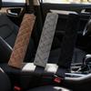 Подушка-чехол на ремень безопасности, защитный чехол на плечевой ремень безопасности, плюшевая защита плеча для автомобиля