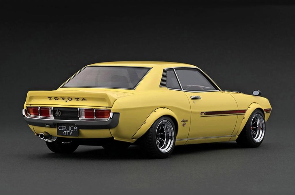 Ignition Model 1/18 Toyota Celica 1600GTV (ТА22) желтый (Масштаб 1/18) Готов к демонстрации IG3688
