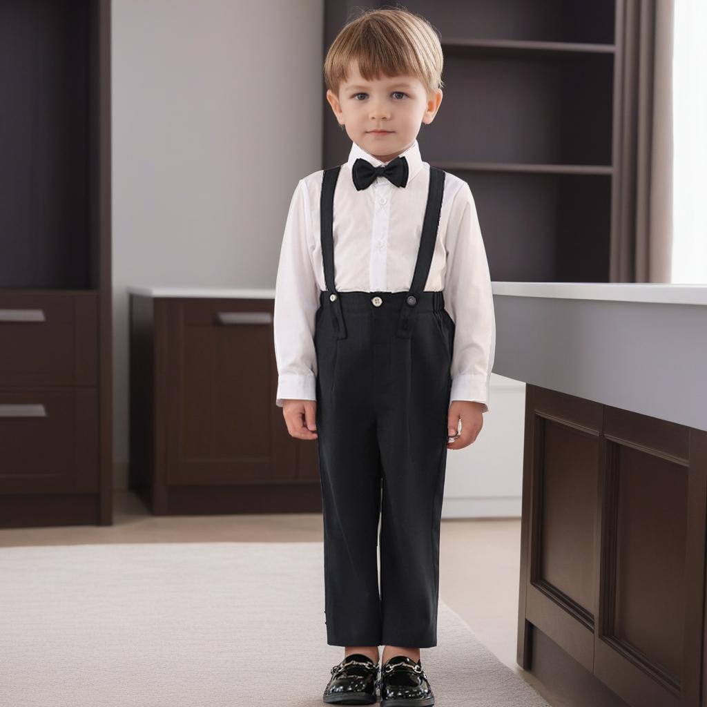 Смокинг на день рождения для малышей, летний британский стиль, свадебный костюм для мальчиков, белый элегантный детский хор, торжественная одежда для выступлений 6 8 лет