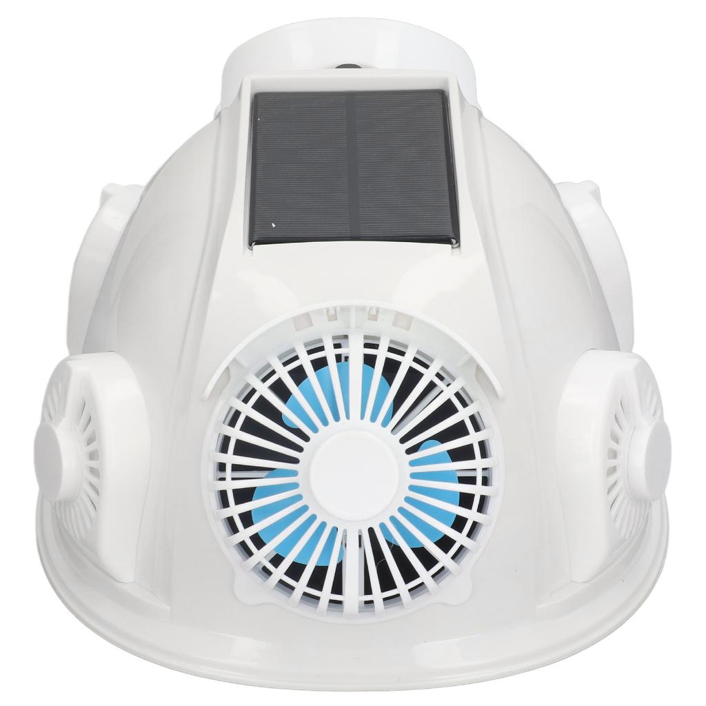 Солнечная защитная каска с 6 вентиляторами Bluetooth, интеллектуальным охлаждением, автоответчиком, строительная каска