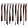 Boladge 10pcs 3S RC LiPo Balance Charger Silicone Wire Connector Plug Extension Cable 15CM 22AWG for RC LiPo 4-Pin JST-XH 2S-6S (3S)