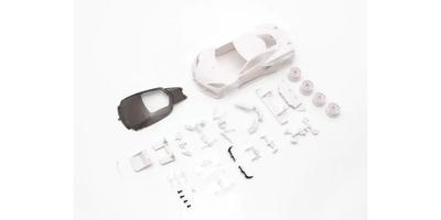 Kyosho Chevrolet Corvette Набор белых кузовов MZN215 C8.R (Неокрашенный/с колесами)
