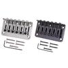 Zinc Alloy Guitar Bridge Saddle 6 String Replacement Roller Saddles Electric Guitar Parts Accessories for Guitar Supplies