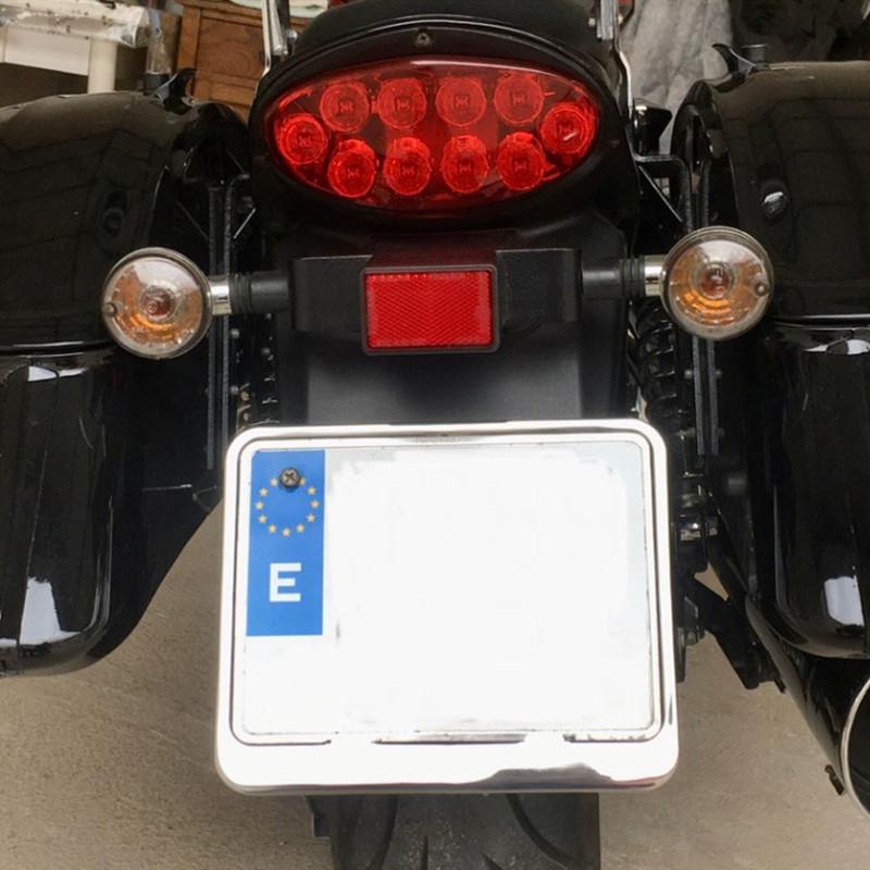 Suitable for Spain License Plate Holder Frame Moto Motorcycle Number Motorcycles Numbers Plates