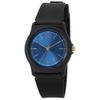 J-AXIS Мужская SF-VG01-BL ( Модные часы унисекс Blue Sun Flame) Круглые часы, черный пластик, аналоговые