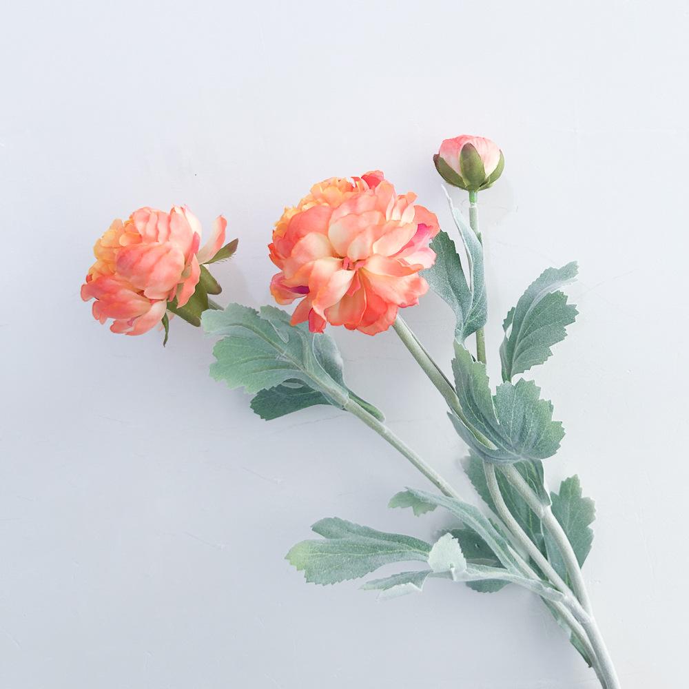 Букет искусственных цветов 3 головки лотоса с росой, украшение для дома, украшение гостиной, фон для съемки, реквизит