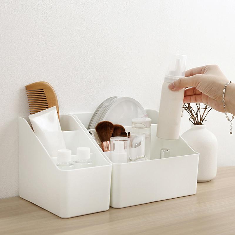 Настольный ящик для хранения пластиковый офисный ящик для хранения косметики гостиная журнальный столик пульт дистанционного управления органайзер для общежития