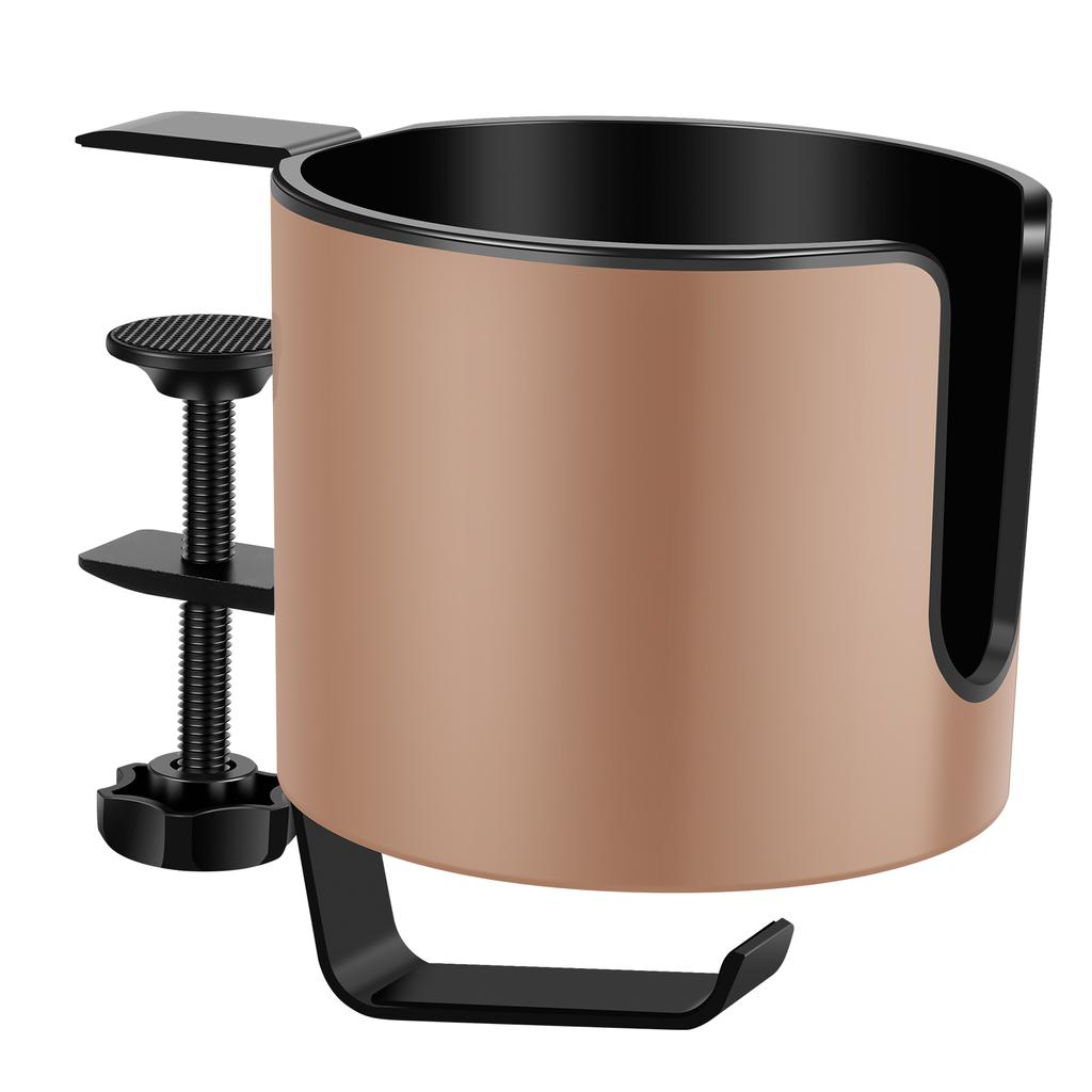 2 в 1 держатель для наушников, нескользящий регулируемый настольный зажим, подставка для кофейных кружек, стаканов для воды, наушников, игровых настольных аксессуаров, НОВЫЙ