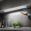 LED Under Cabinet Bar 30/40/50cm Aluminium Profile USB 5V Hand Scan Sensor Night Lamp With/Without Dimmable 2 Style,Wall Lamp