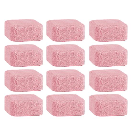 Yousheng 12Pcs Toilet Cleaning Effervescent Tablets Fast Acting Quick Dissolving Long-lasting Urine Stain Remover Toilet Tank Cleaning Tablets