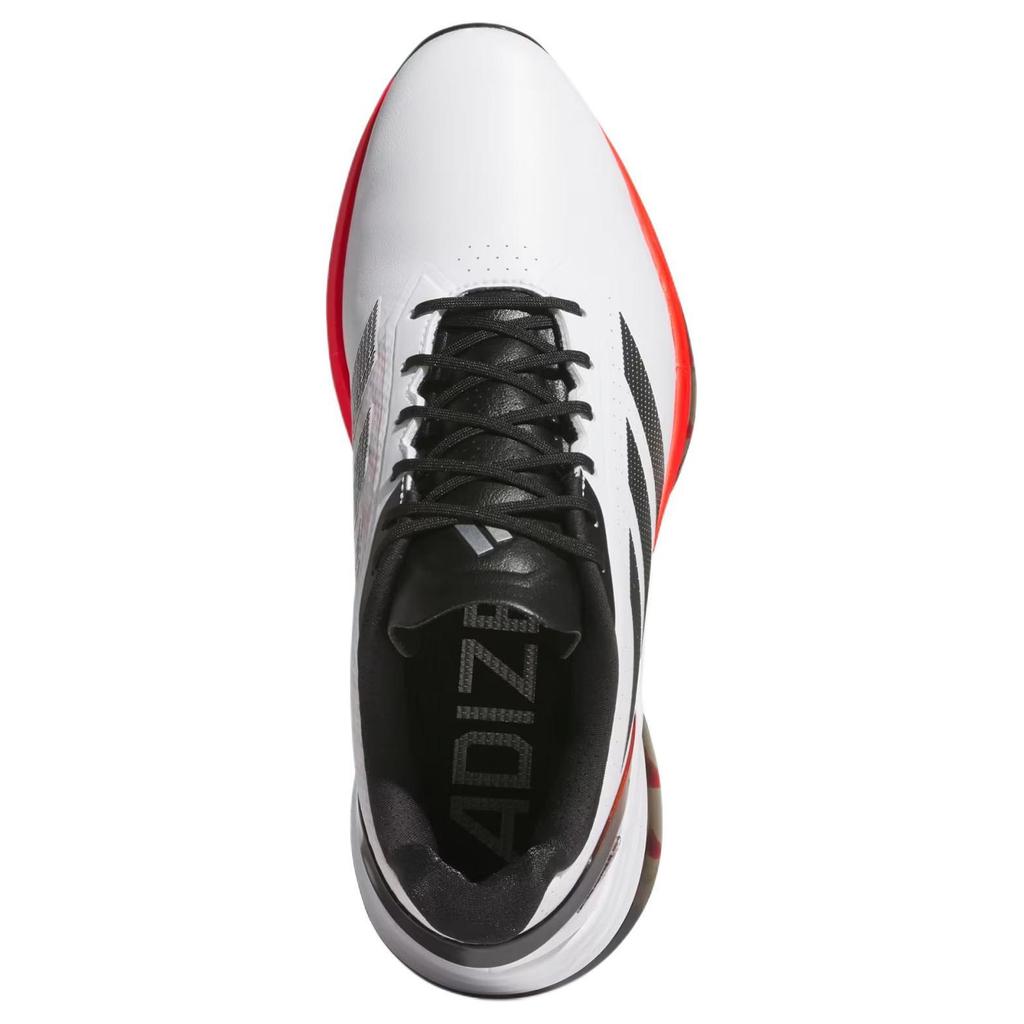 Adidas Adizero ZG Spikeless Golf White Lucid Red Мужские кроссовки Cloud-White Core-Black IE3530