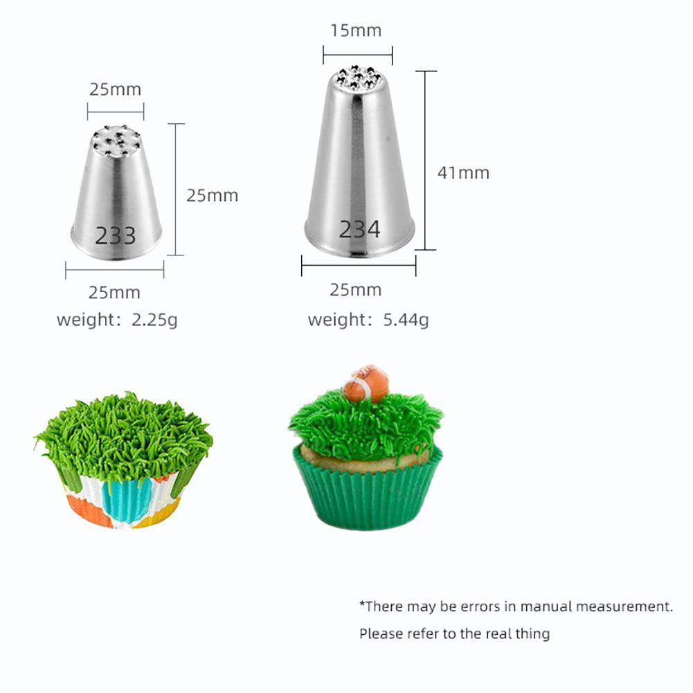 Cake Decoration Piping Nozzle Stainless Steel Baking Tools For Cupcakes Cakes Cookies Pastries Decor