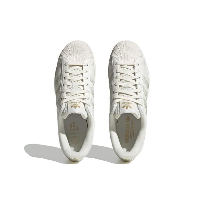 adidas Оригинальные женские кроссовки Superstar Vegan 'White Tint' HQ6668