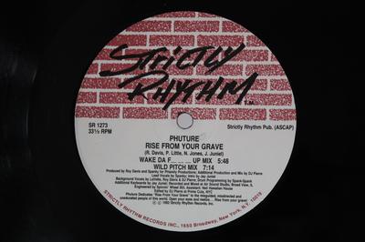 12-дюймовая пластинка PHUTURE Rise From Your Grave SR1273 Strictly Rhythm 1992 США Танцевальная Электроника Б/у