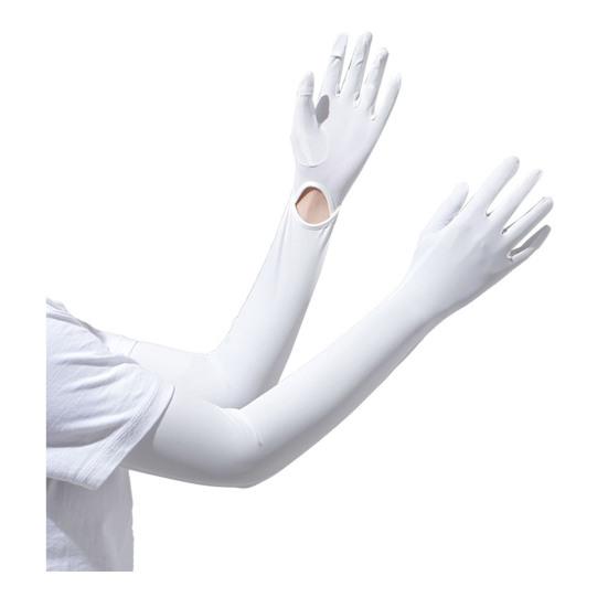 Женские длинные перчатки с защитой от ультрафиолета, перчатки с закрытыми пальцами, охлаждающие перчатки для рук, летние перчатки для вождения, занятий спортом на открытом воздухе, велоспорта