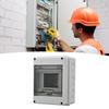 Distribution Protection Box Waterproof Windproof Circuit Breaker Box with Transparent Cover for Construction Machinery