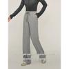 INMAN Женские зимние эластичные брюки прямого кроя с широкими штанинами