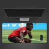 Leao Mouse Pad, Large Gaming Desk Mat, Non-slip XXL Mousepad for Laptop & Tablet, Mini PC Playmat with Stitched Edges