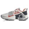 Li Ning Wowtr Shock Absorption Non-Slip Wear-Resistant Low-Top Basketball Shoes Men Sneakers White Gray ABBQ003-4