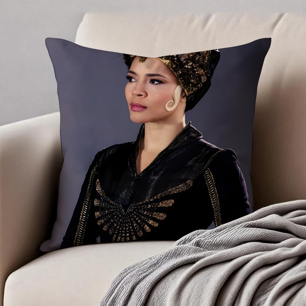 CCarmen Ejogo Cushion Cover Pillowcase Antidustmite Invisible Zipper Short Plush Sofa Cushion