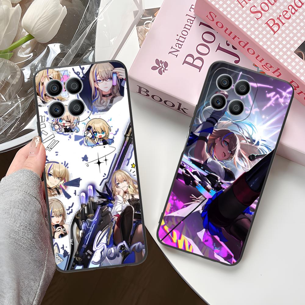 HSR Сервал Матовый ТПУ Чехол для Мобильного Телефона для Honor 90 80 70 60 50 30 20 10 9 8 7 Pro S SE Lite 5G Цветной Печатный Чехол