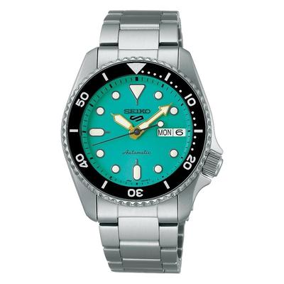Часы SEIKO с автоматическим заводом, ручная модель, зарубежная, размер SKX, изумрудно-зеленый SRPK33K1 (с обмоткой) мужской [предмет]