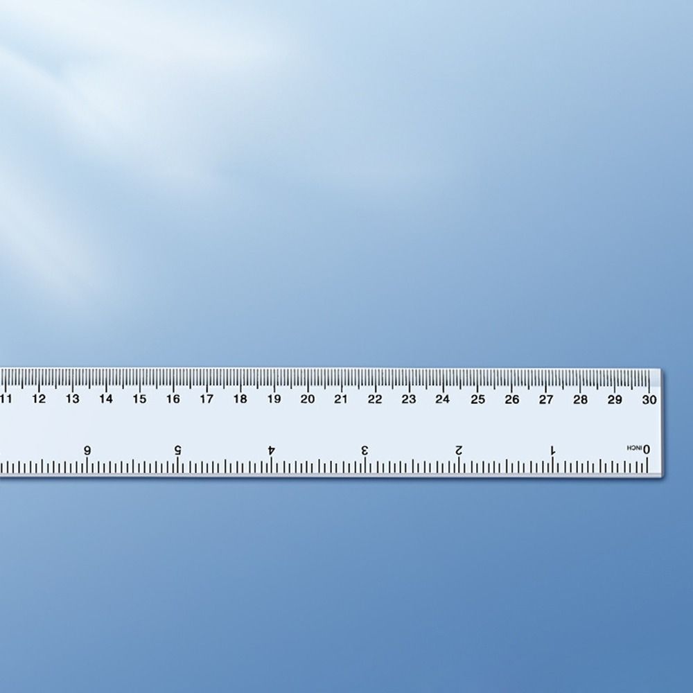 Plastic Straight Ruler Multifunction Drawing Ruler Drawing Tool Measuring Ruler School