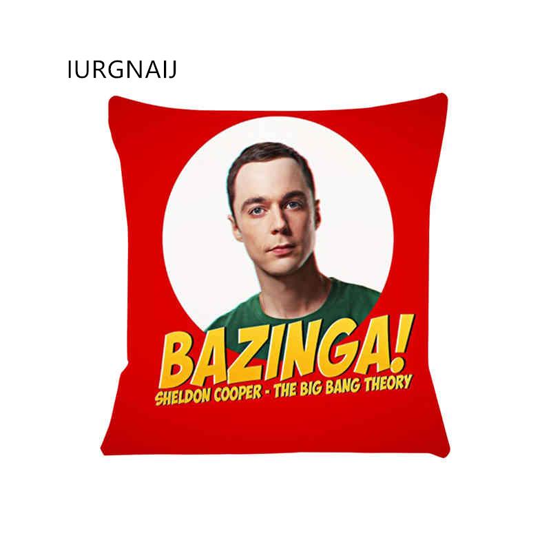 Cushion Cover for Sofa Bazinga Pillow Case Cover Seat Car Throw Pillowcase Xcm For Home Decorative SJ