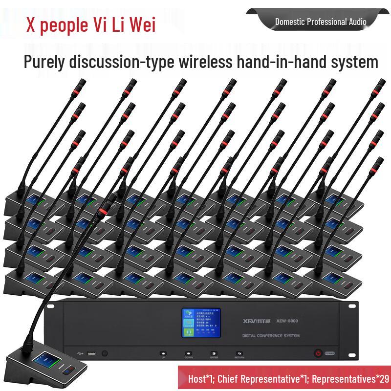 XEW-8000 Series Professional Digital Wireless Conference Microphones (CN version)