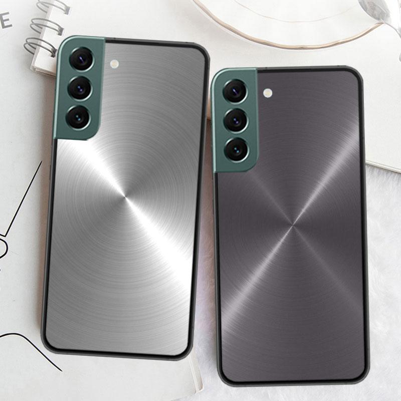 Чехол для телефона со стальным принтом и текстурой шлифованного металла Для Samsung Galaxy Note 20 Ultra 10 Lite 9 8 M12 M21 M30S M31 M32 M51 M52 S10 S9 S8