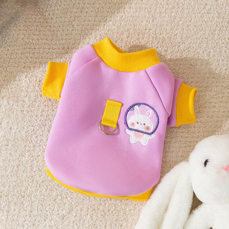 Зимняя одежда для собак Толстовки с капюшоном для собак Pet Letter Пуловер для щенков Теплое пальто для собак Одежда для кошек Чихуахуа Французский бульдог 2024 Толстовка для собак