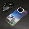V-Фиолетовый Чехол для Телефона Violet Evergarden Для iPhone17,16,15,14,13,12,11 Plus,Pro Max Белый Матовый Ударопрочный Чехол