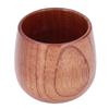 Натуральная деревянная кружка для воды, простая большая кружка для чая, вина, кофе, классическая деревянная кружка для кухни
