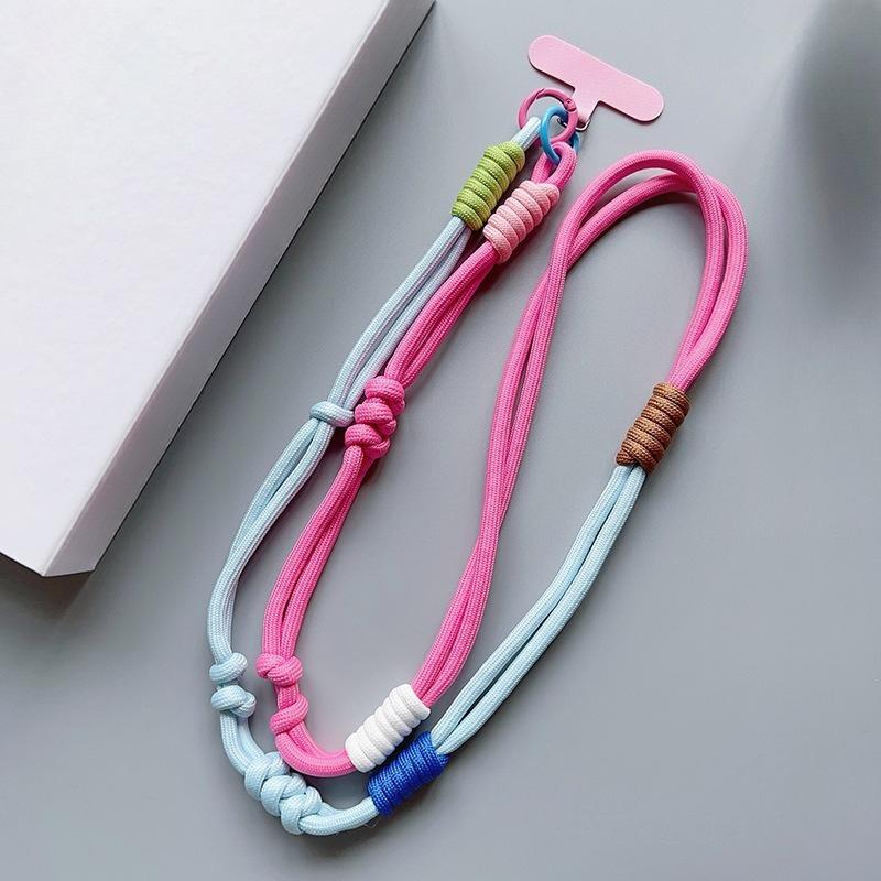 Creative Knot Mobile Phone Universal Lanyard Crossbody Rope Long Phone Lanyard Shoulder Strap Outdoor Phone Case Bag Lanyard