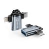 BIAZE A61 OTG Type-C и Lightning 2-в-1 USB-адаптер